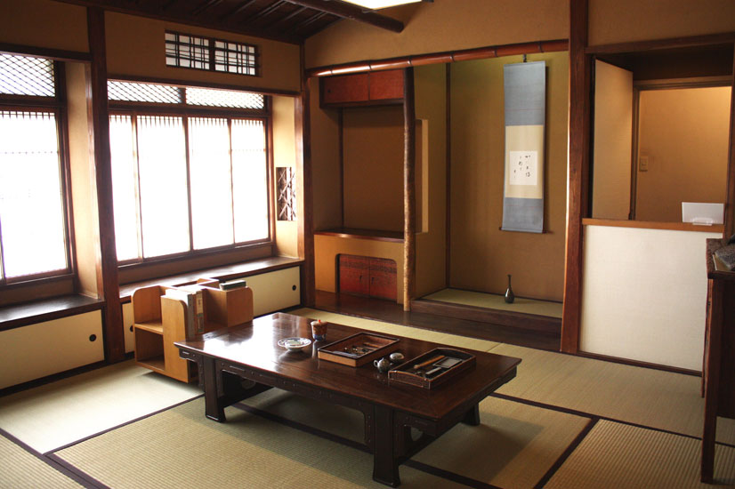 山本有三記念館：和室書斎復元