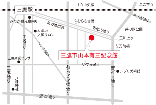 山本有三記念館地図