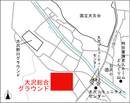 大沢総合グラウンド地図