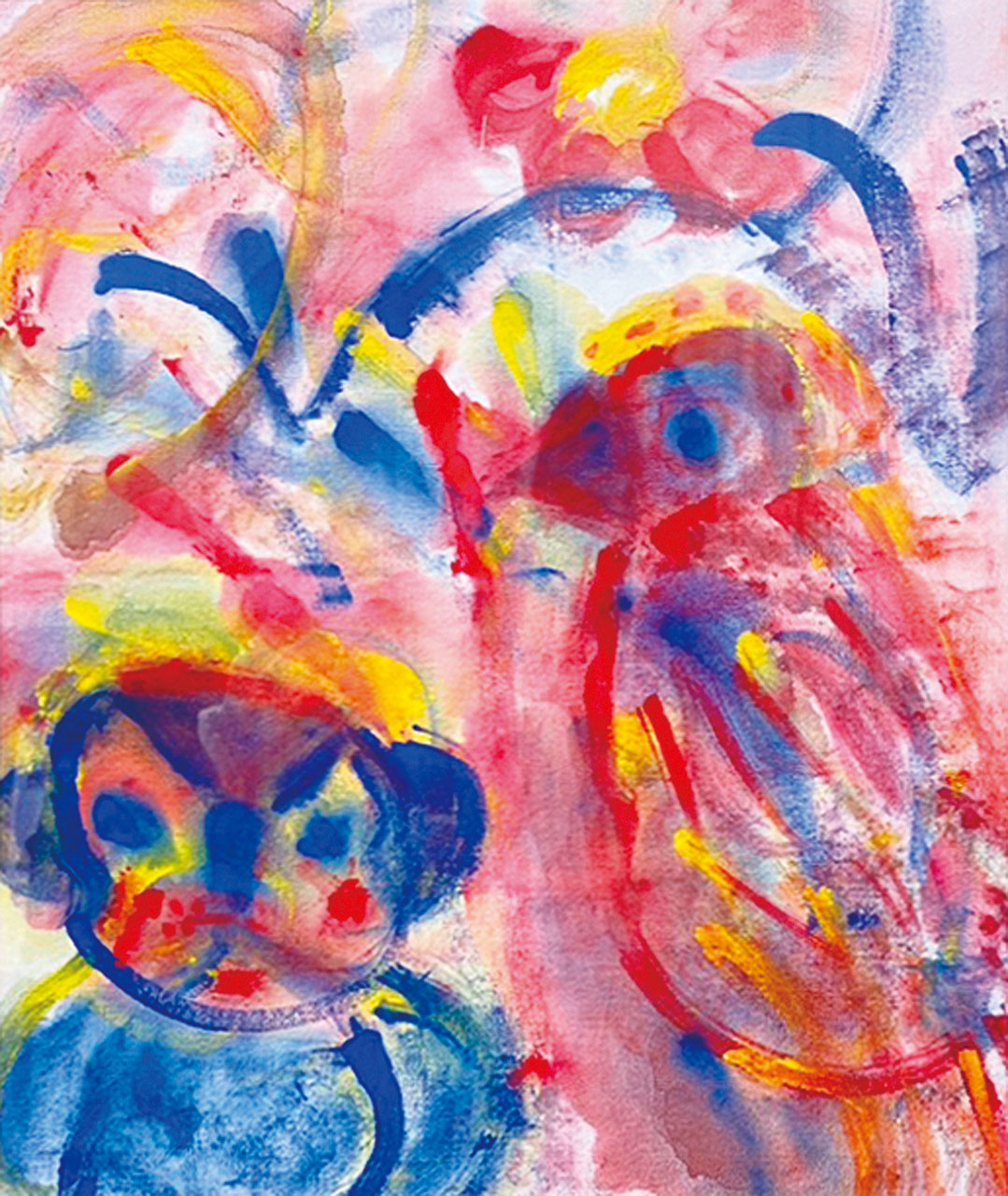 小林静江「 花と鳥とコアラ」 小林静江「 花と鳥とコアラ」