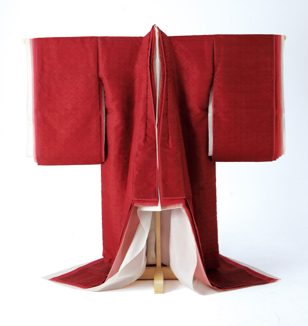 『源氏物語』「若菜下」明石女御 紅梅の御衣再現