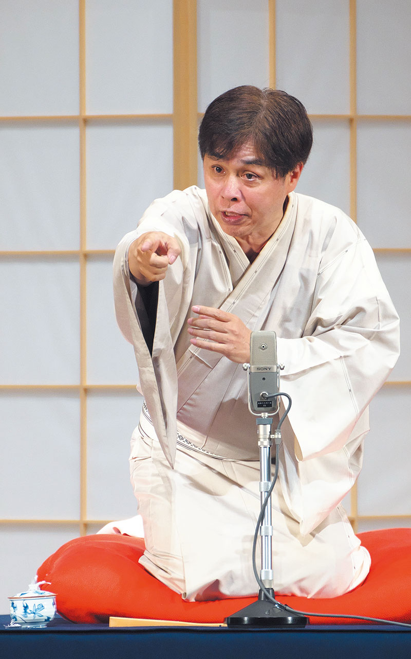 立川志らく 独演会　撮影：山田雅子