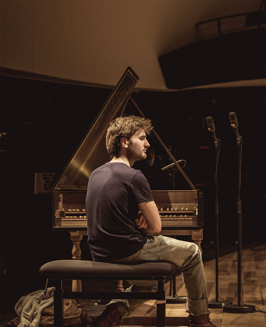 ジャン・ロンドー（チェンバロ）©©Mathias Benguigui