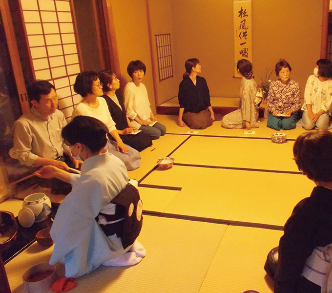 みたか井心亭 夜のお茶を楽しむ会 第1回pickup