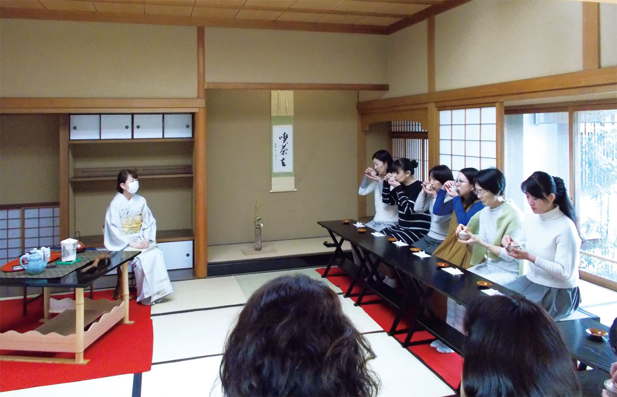 みたか井心亭 茶道体験教室 第2回