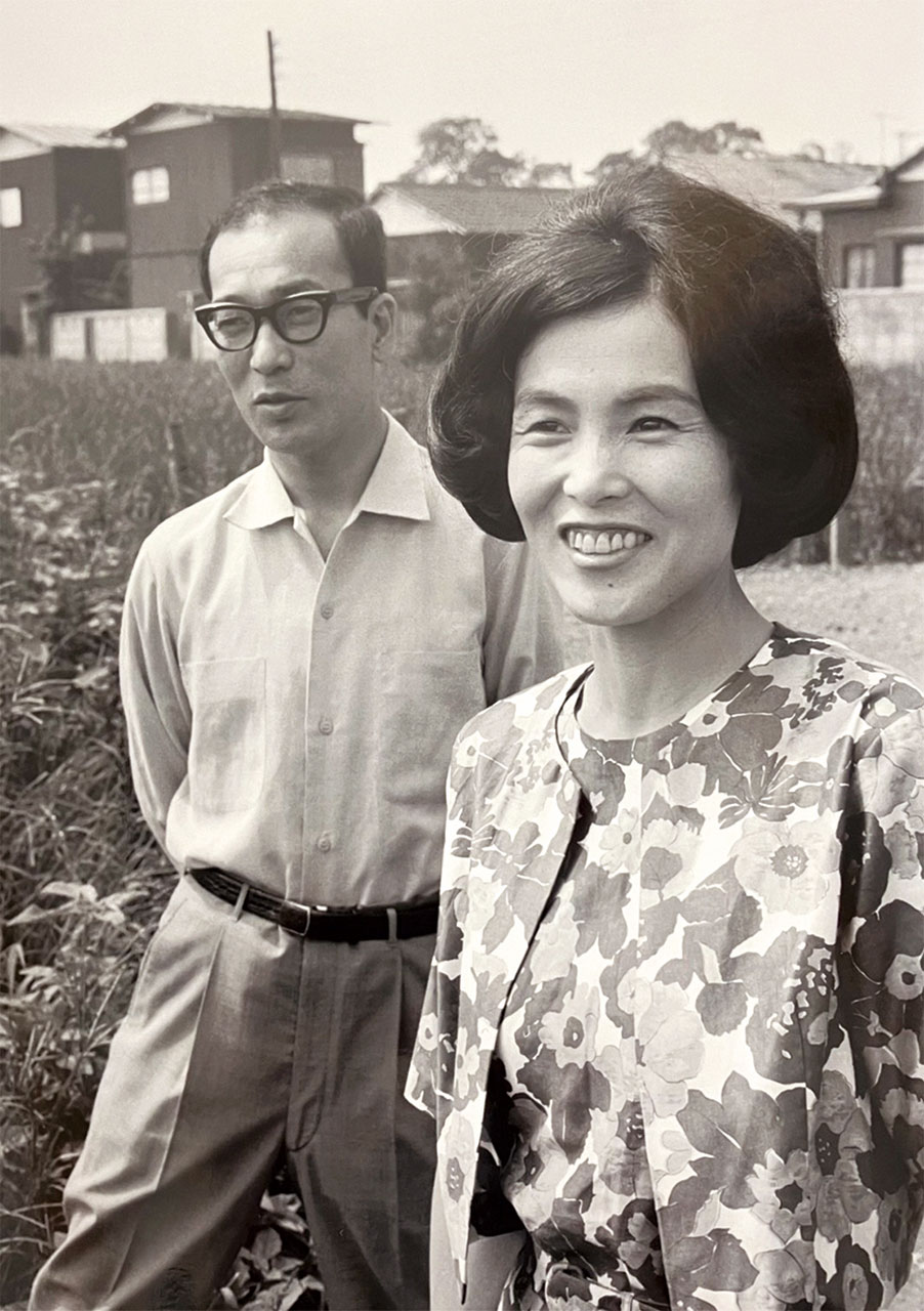 東伏見に住む頃 撮影：林 忠彦