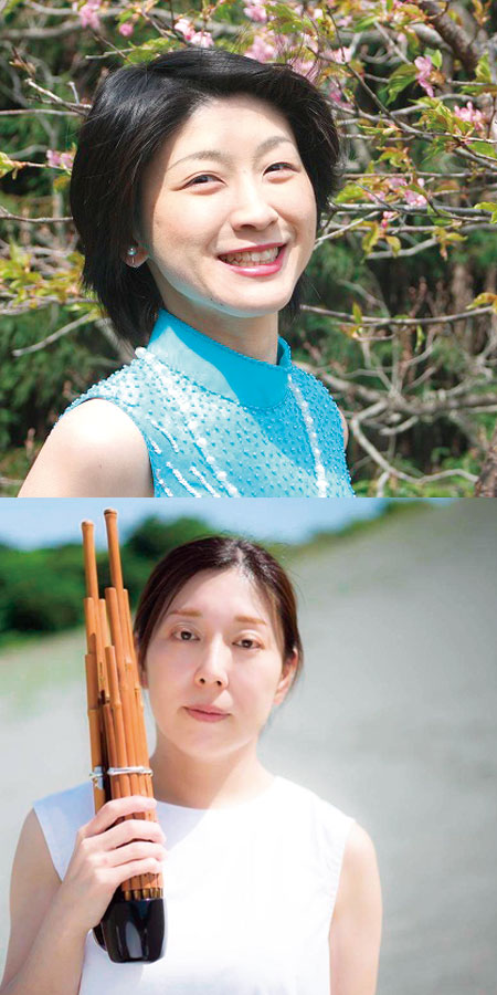 野田香苗（朗読）　中村華子（笙）